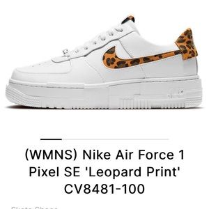 Nike Air Force 1 pixel SE leopard